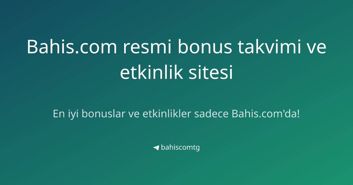 www.bahiscometkinlik.com